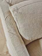 Warren Loose Cover Sofa, Flax Linen