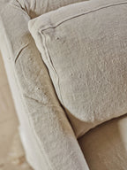 Warren Loose Cover Sofa, Straw Cotton