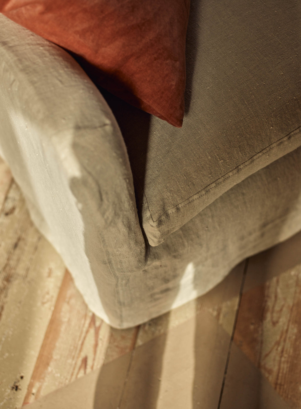 Warren Loose Cover Armchair, Flax Linen