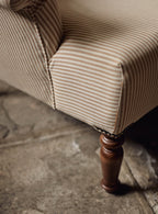 Clandon Armchair, Straw Cotton