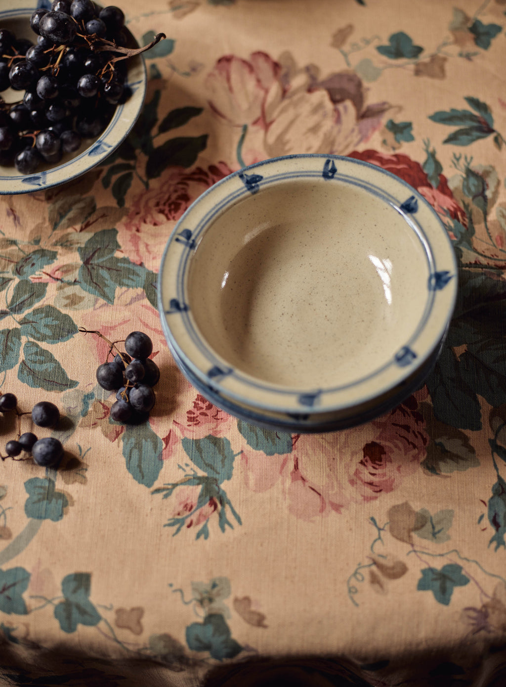 Inky Painted Cereal Bowl