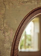 Oliver Oak Mirror, Oval