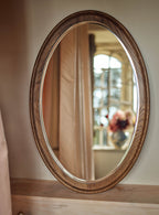 Oliver Oak Mirror, Oval