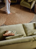 Round Jute Rug, Large