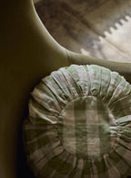 Bromley Wingback Chair, Parchment Cotton