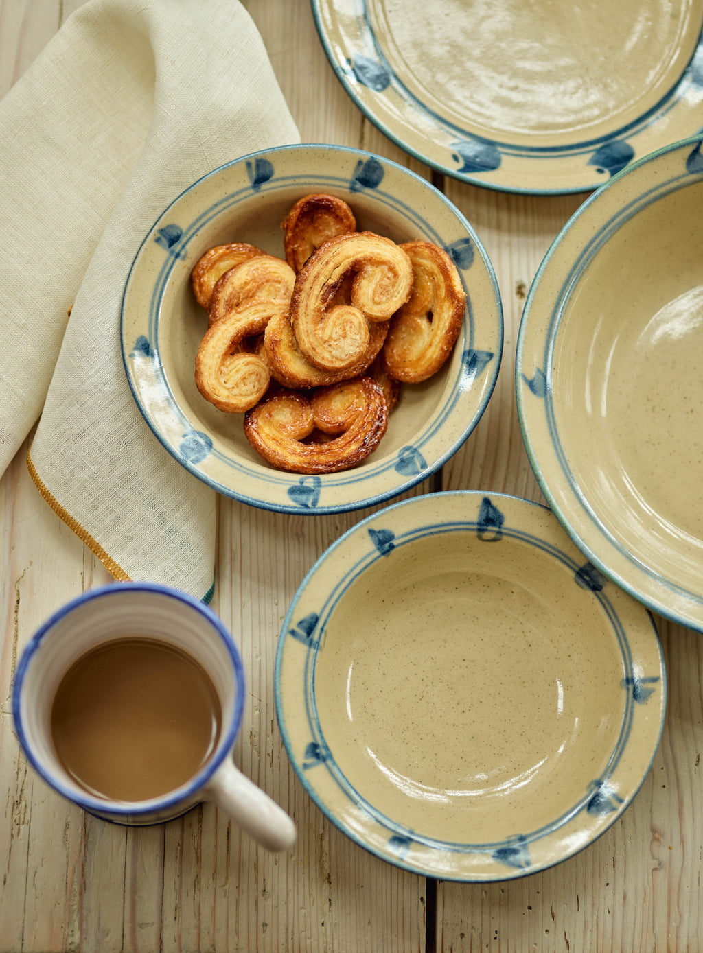 Inky Painted Cereal Bowl