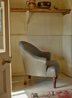 Clandon Armchair, Natural Wool