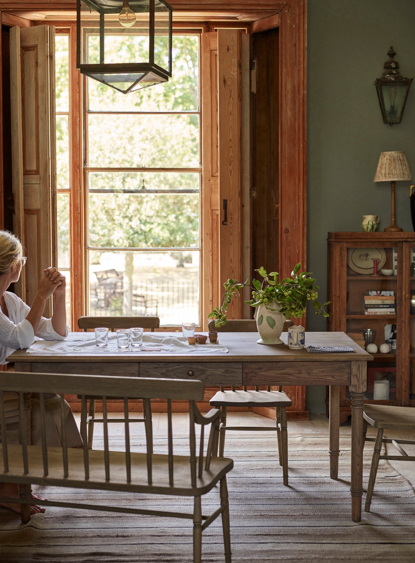 Stanton Oak Dining Table, Rectangle