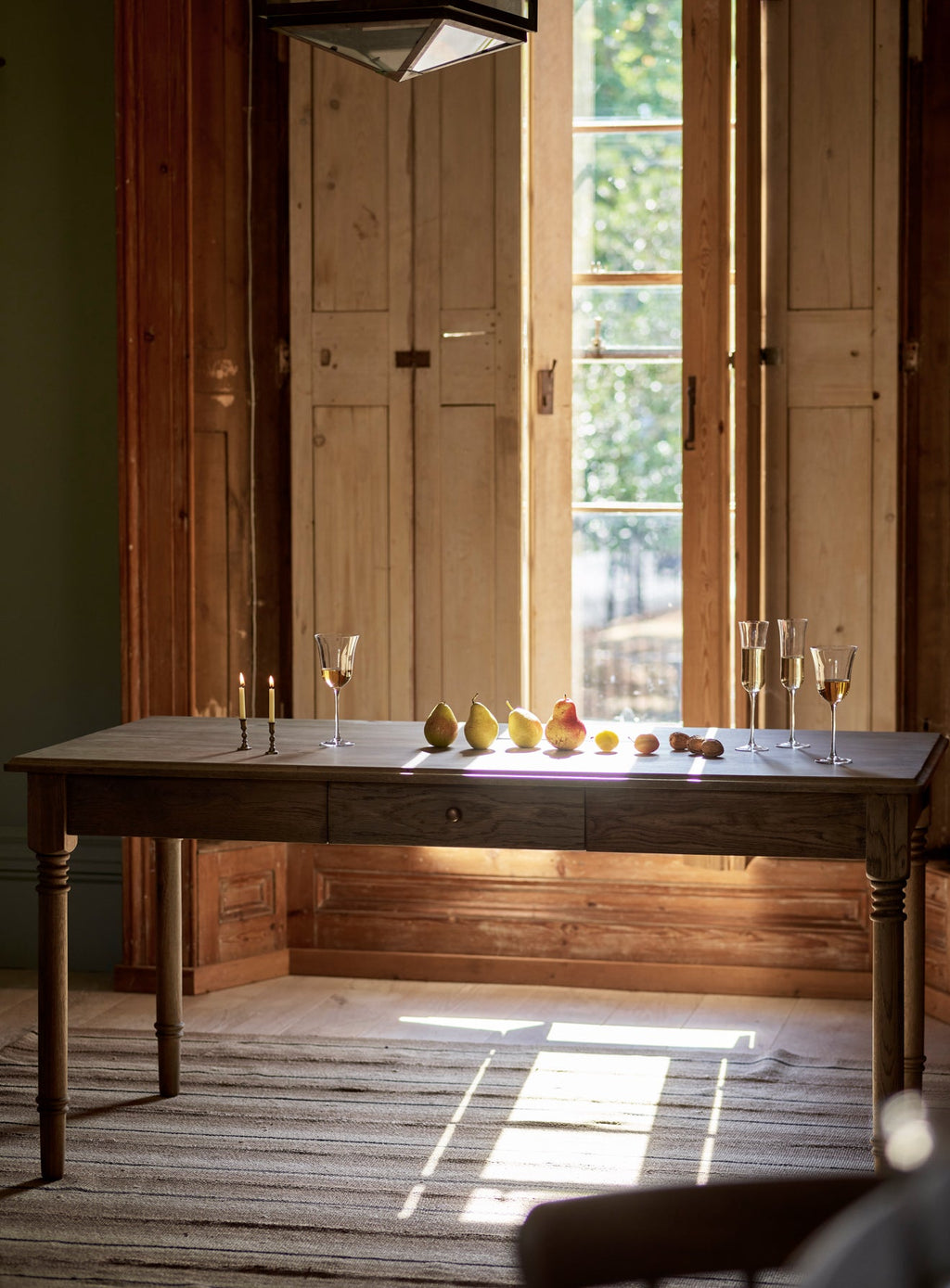 Stanton Oak Dining Table, Rectangle