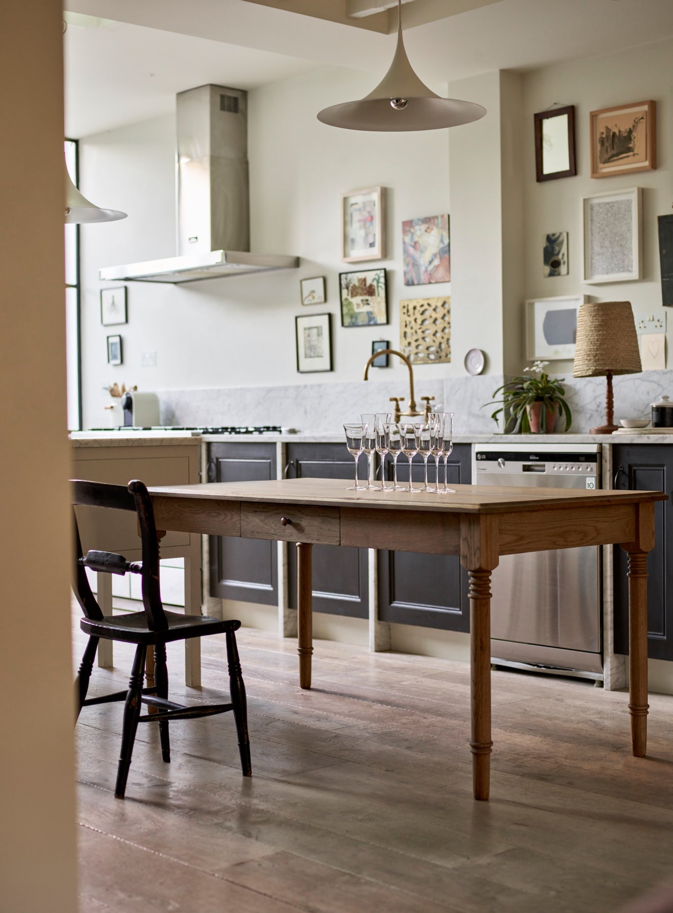 Stanton Oak Dining Table, Rectangle