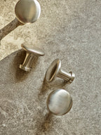 Grove Flattened Knob, Matt Nickel