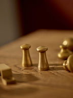 Grove Peg Knob, Matt Brass