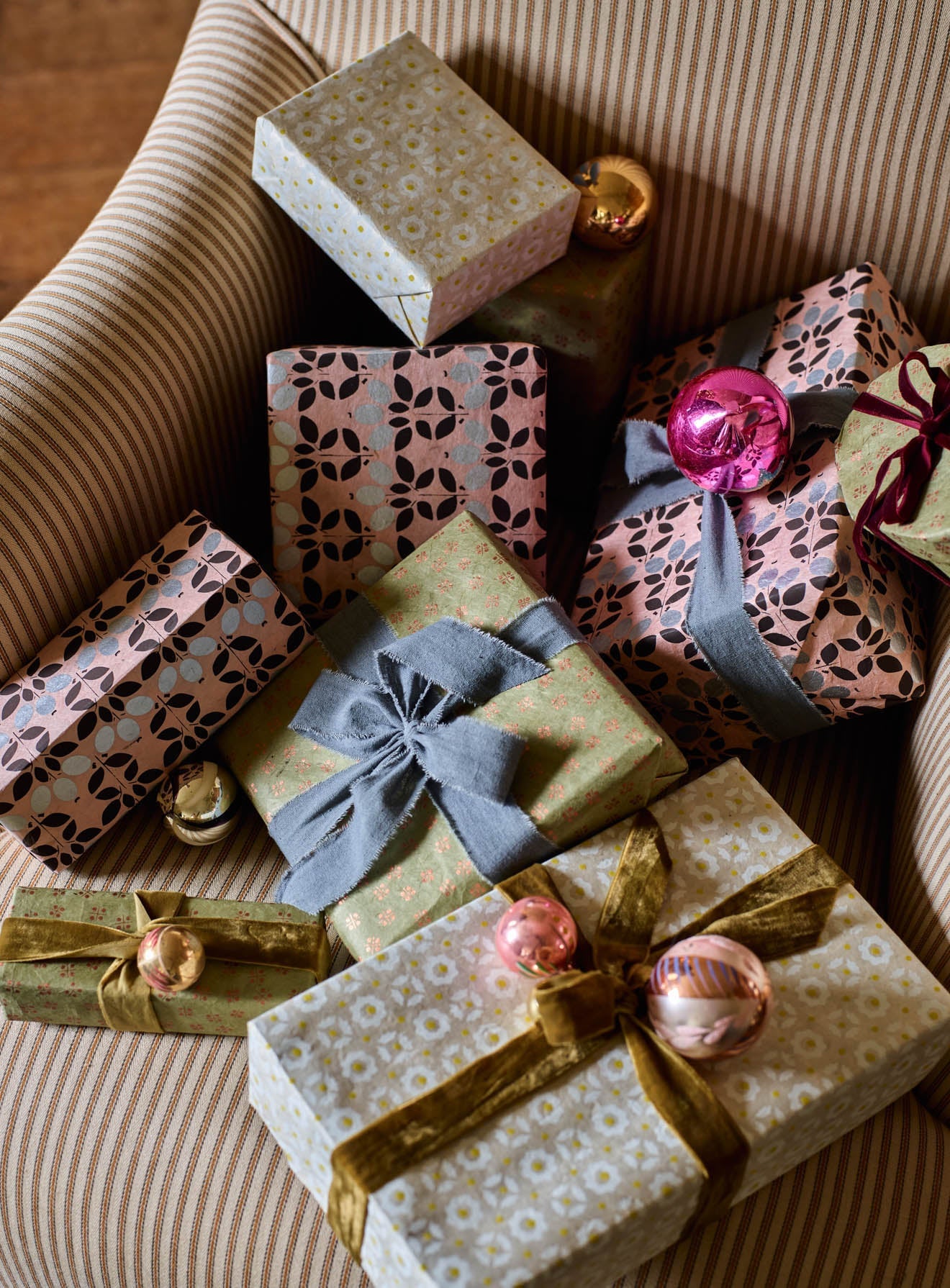 Handmade Wrapping Paper, Assortment, Set of Three