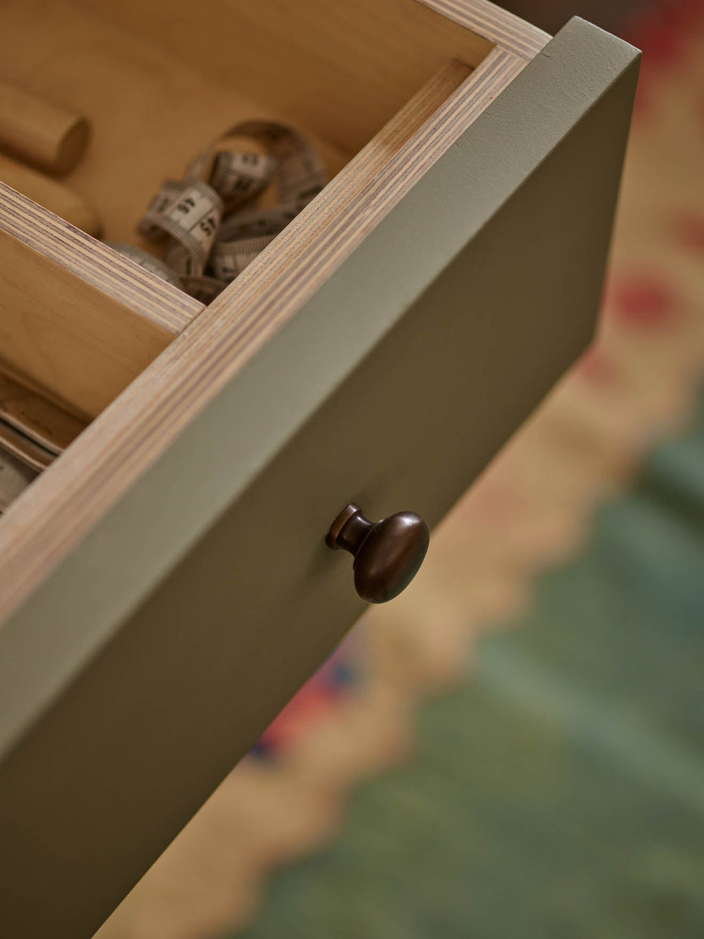 Grove Simple Knob, Large, Aged Bronze