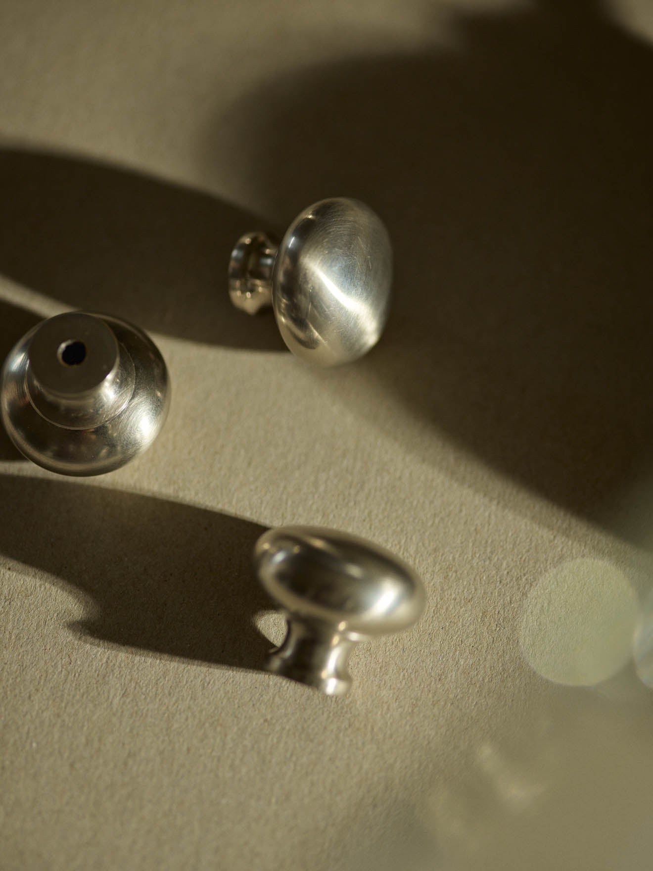 Grove Simple Knob, Large, Matt Nickel