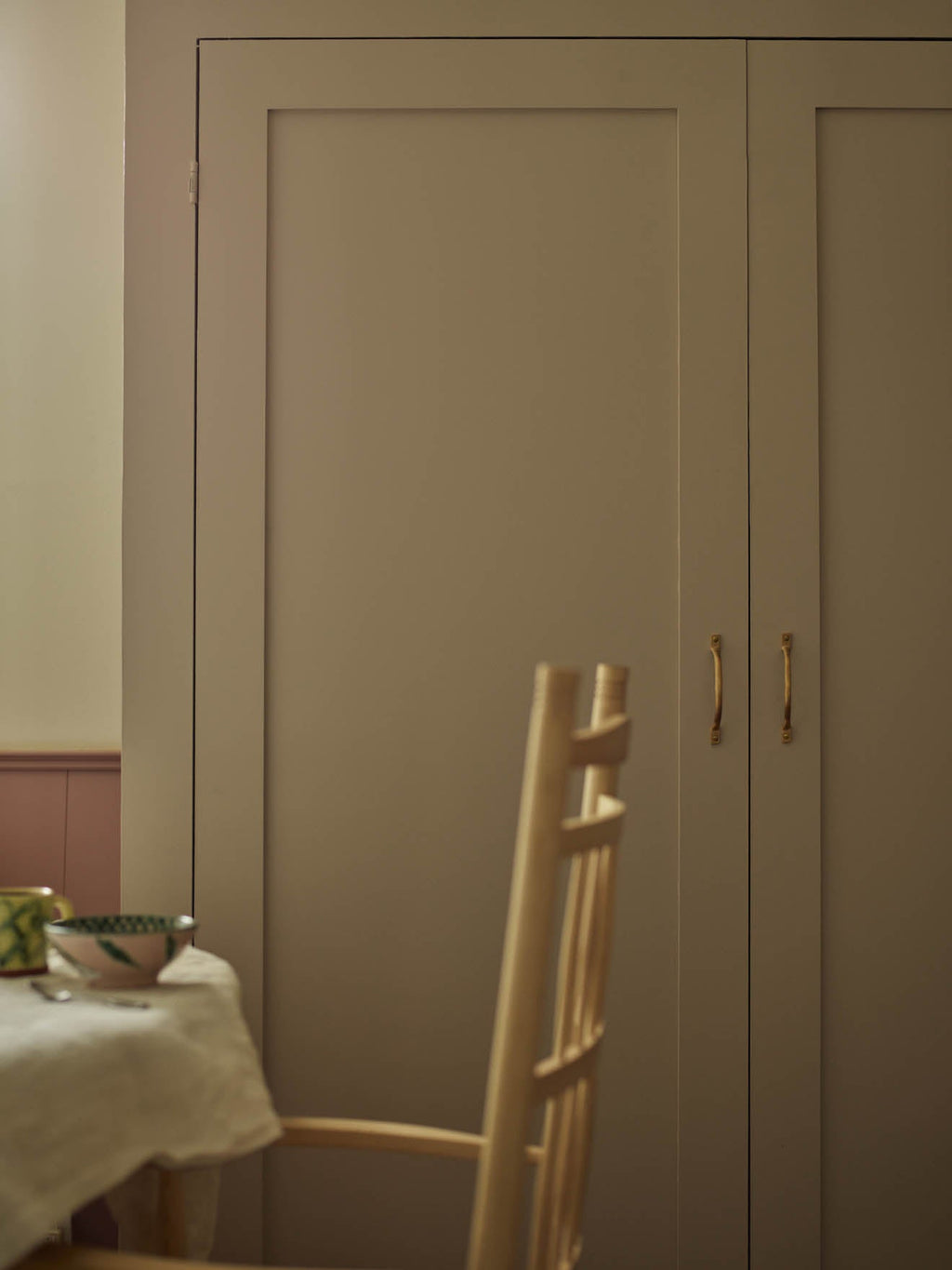 Grove Pull Handle, Short, Matt Brass