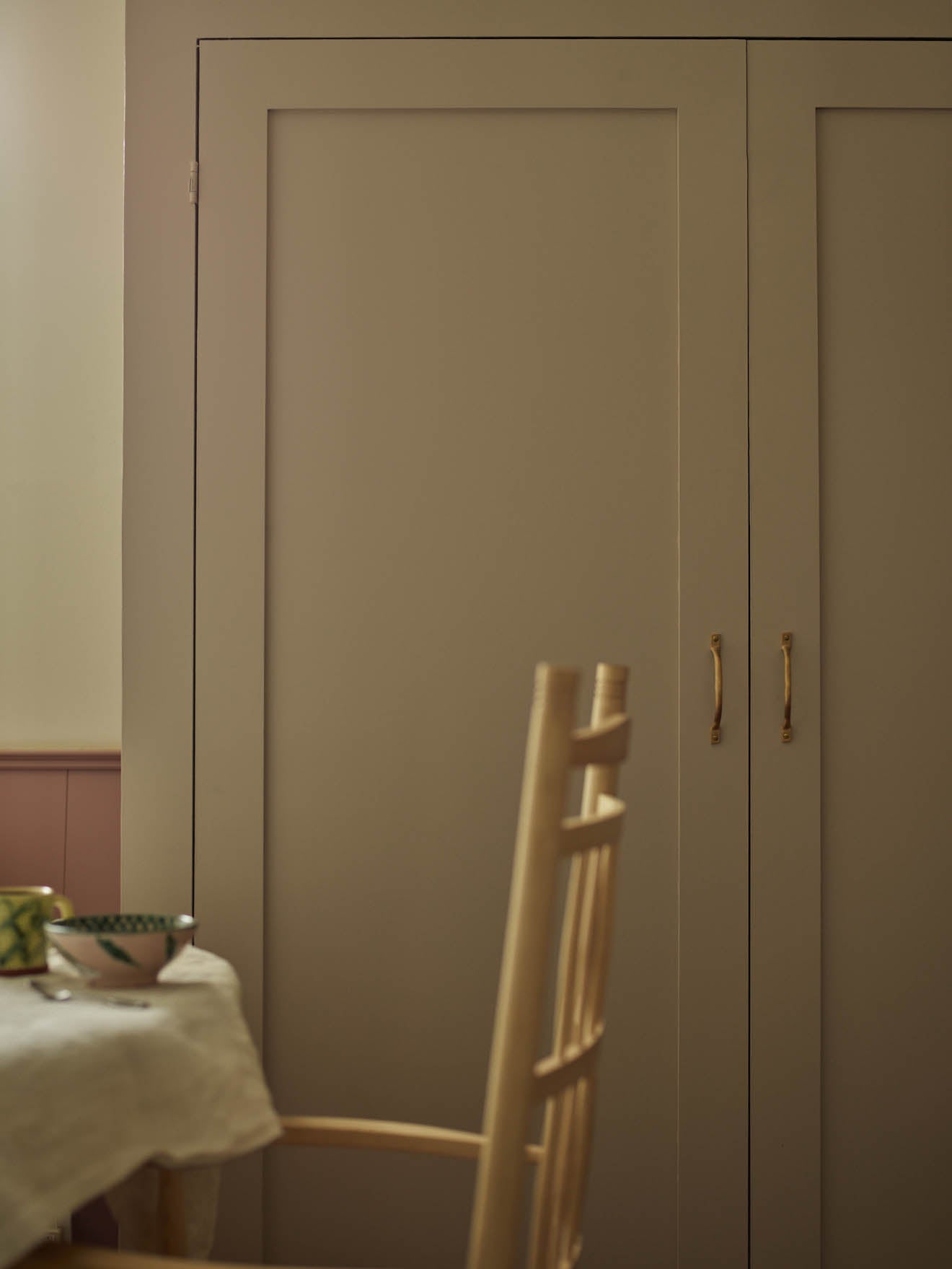 Grove Pull Handle, Short, Matt Brass