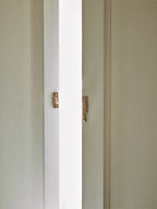 Grove Bar Latch, Antique Brass