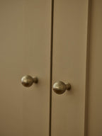 Grove Grooved Rounded Knob, Matt Nickel