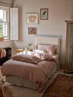 Mila Bed, Heritage Green Stripe