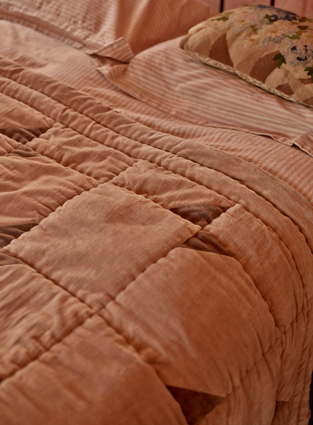 Matilda Velvet Patchwork Quilt