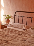 Matilda Velvet Patchwork Quilt