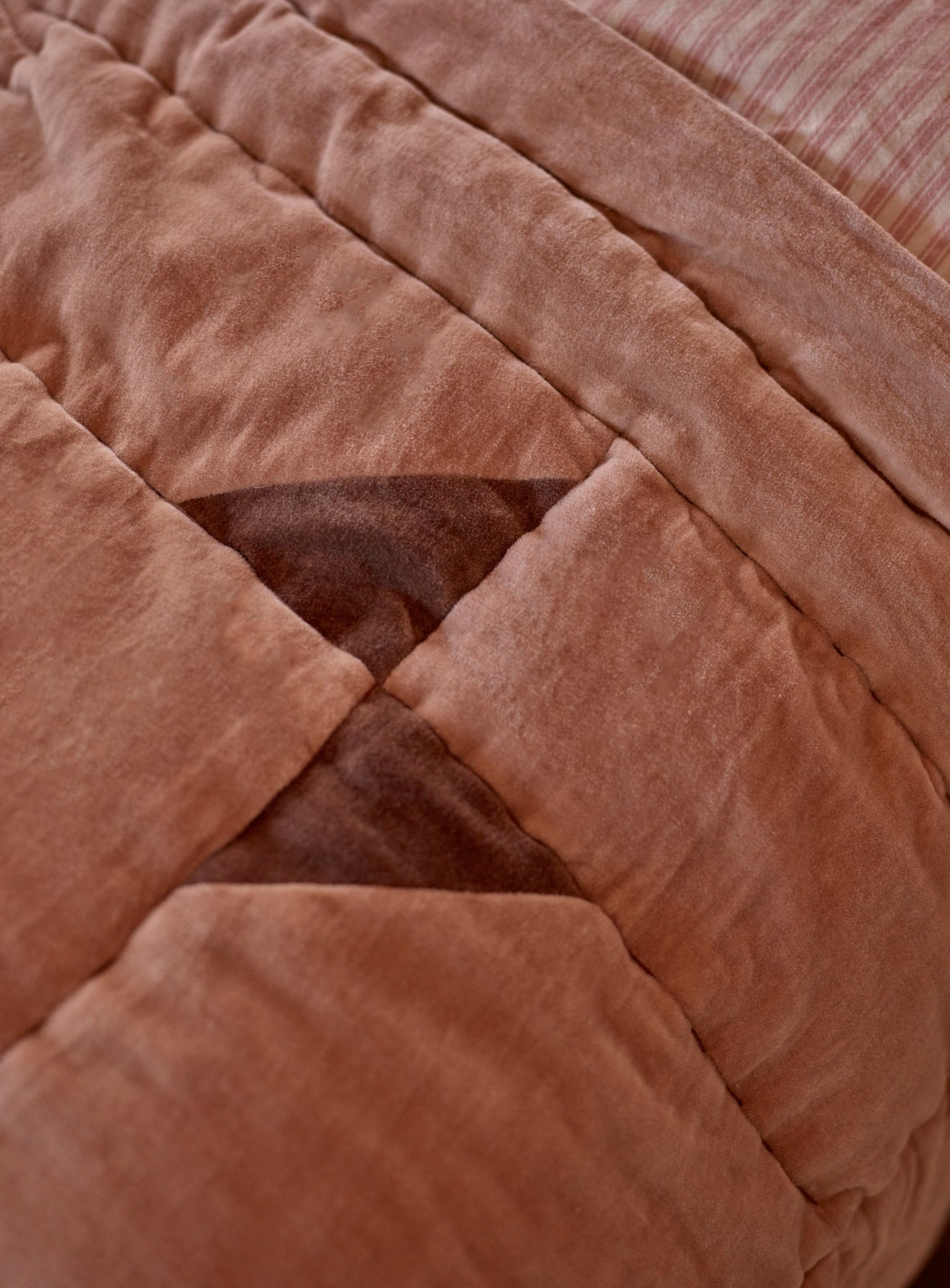 Matilda Velvet Patchwork Quilt