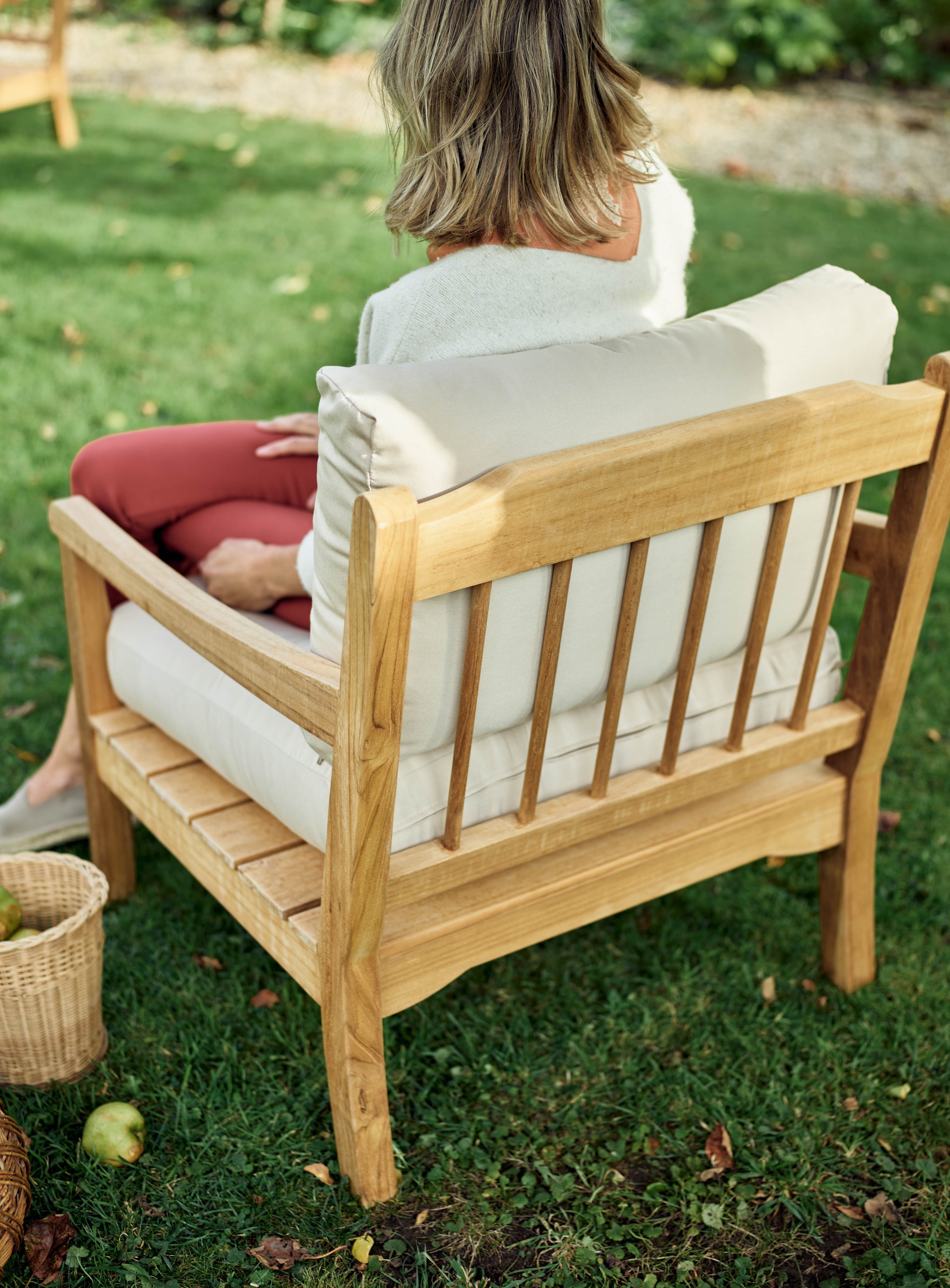 Emerson Garden Armchair, Natural