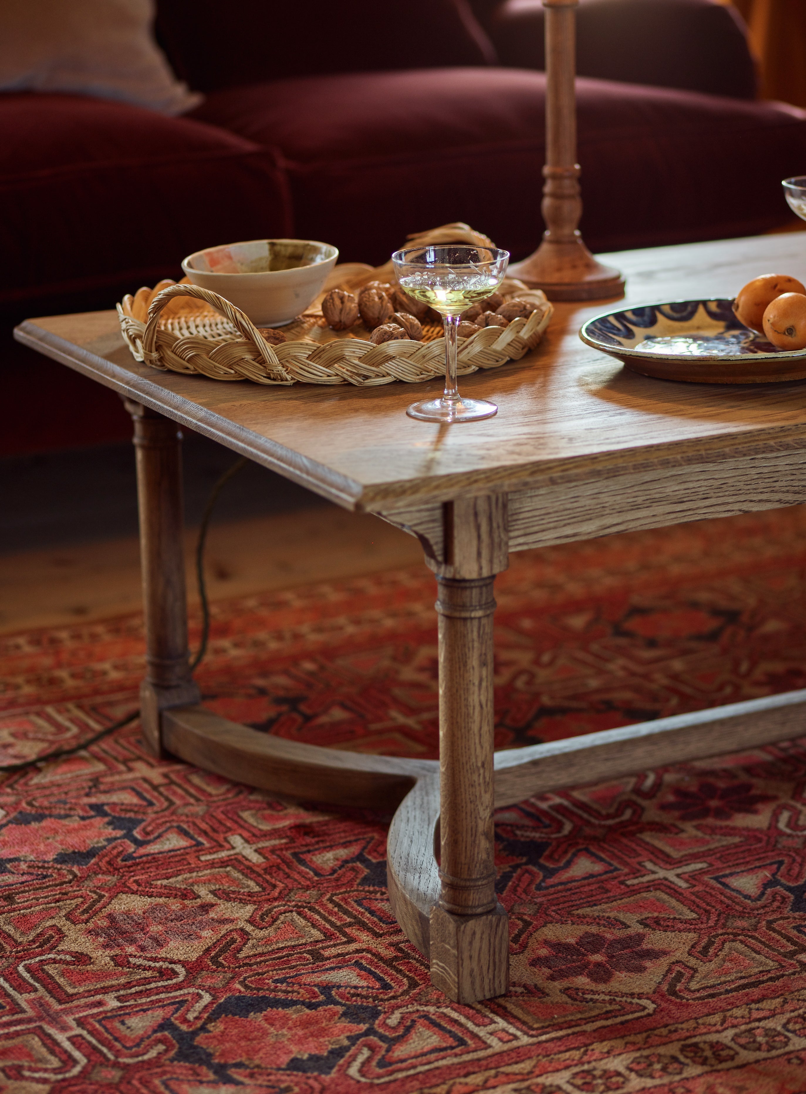 Edith Oak Coffee Table