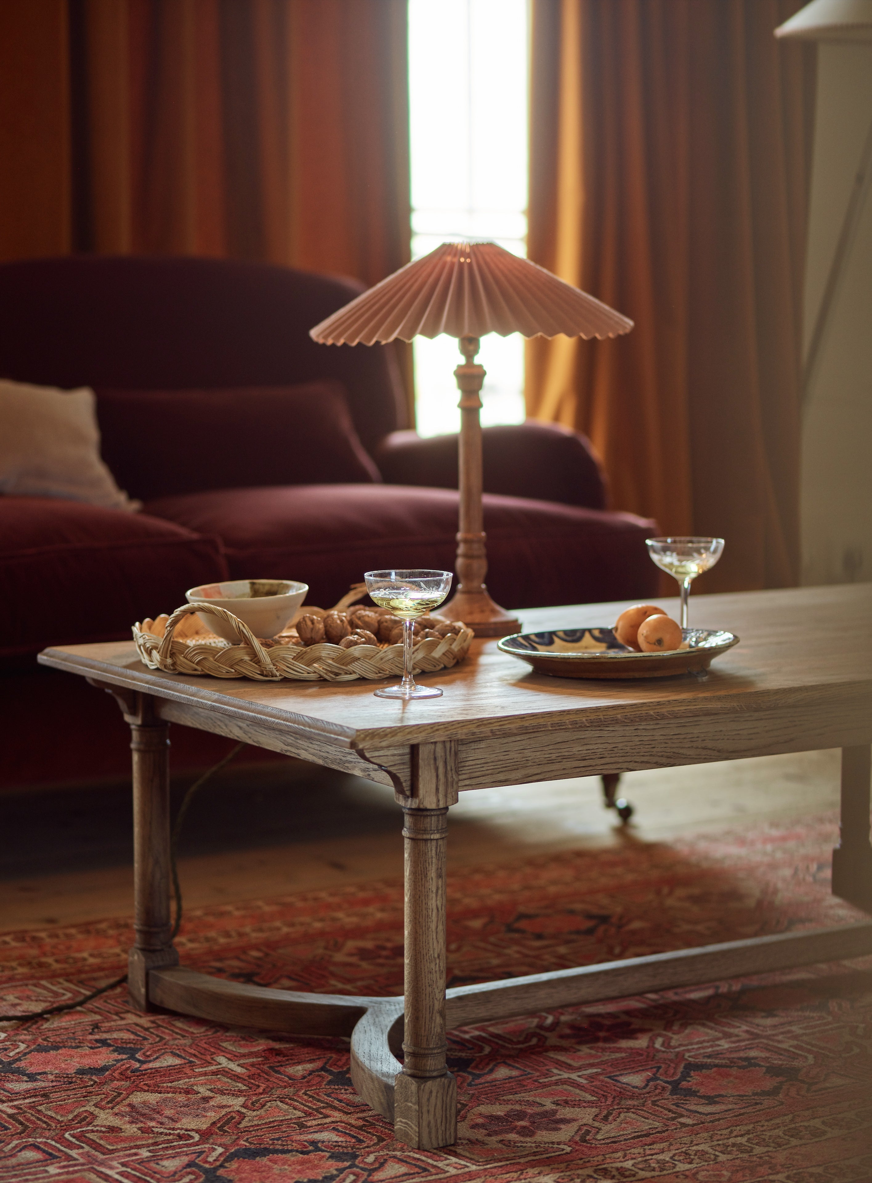 Edith Oak Coffee Table