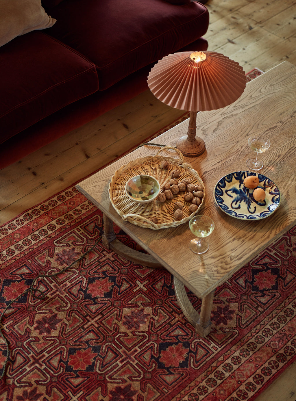 Edith Oak Coffee Table