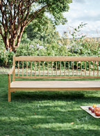 Emerson Garden Sofa, Fine Red Awning Stripe