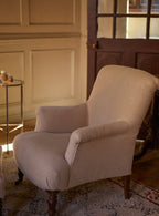Finley Armchair, Plaster Pink Linen