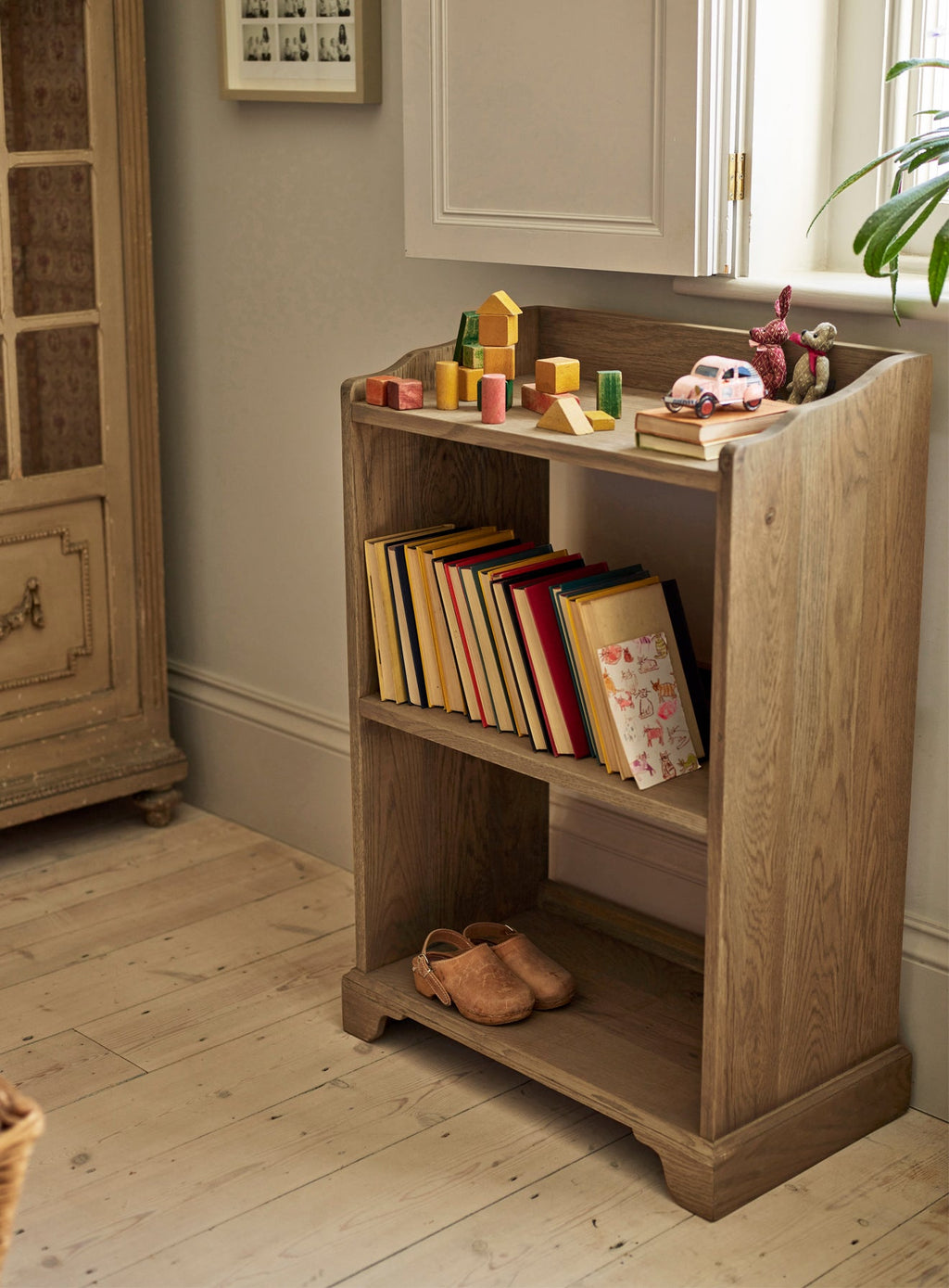 Stanton Oak Bookcase