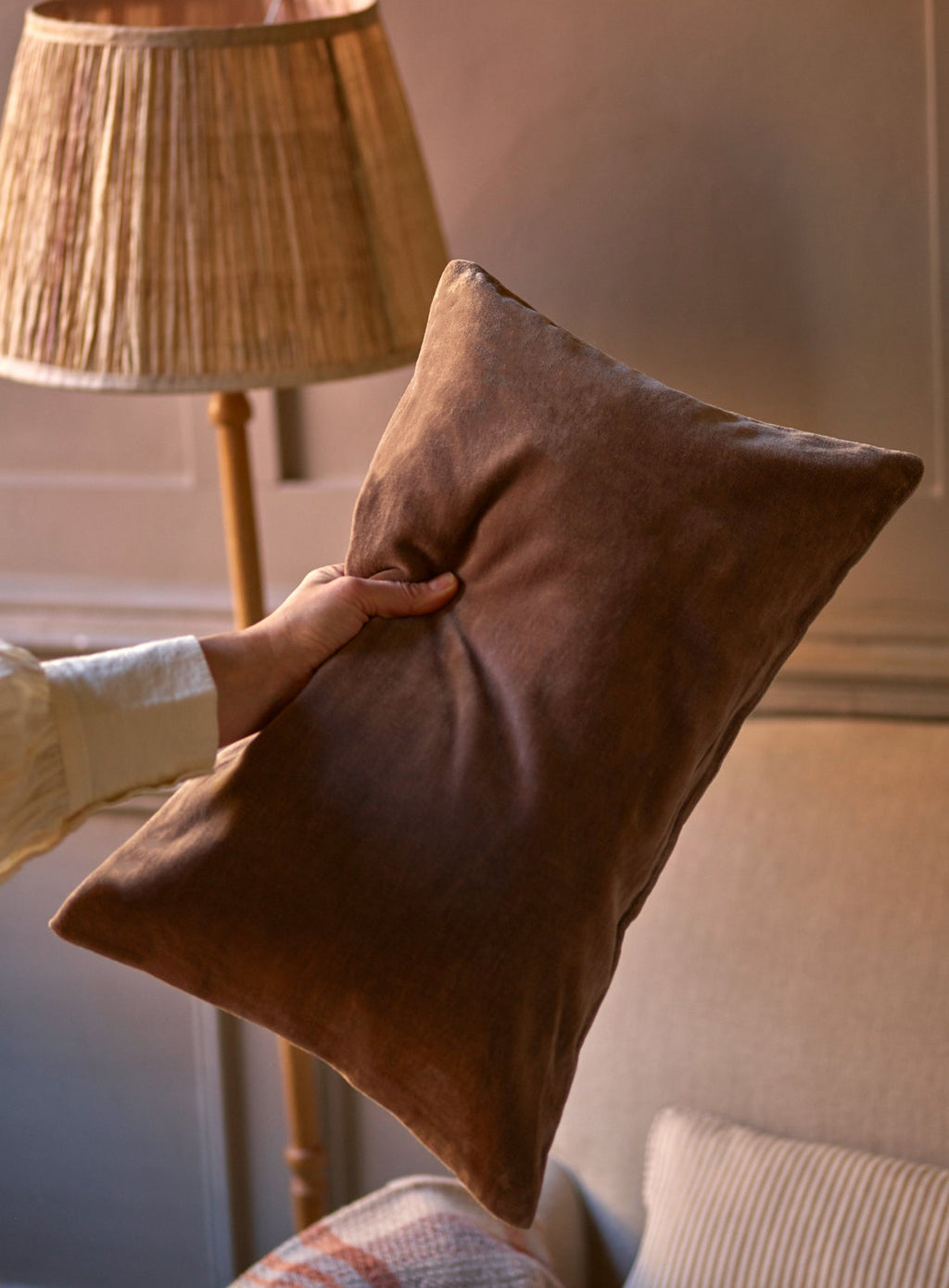 Velvet Cushion, Mole