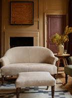 Clandon Sofa, Slate Grey Velvet