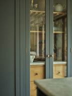 Grove Simple Knob, Large, Antique Brass