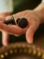 Grove Flattened Knob, Aged Bronze