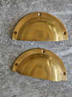 Grove Cup Handle, Matt Brass