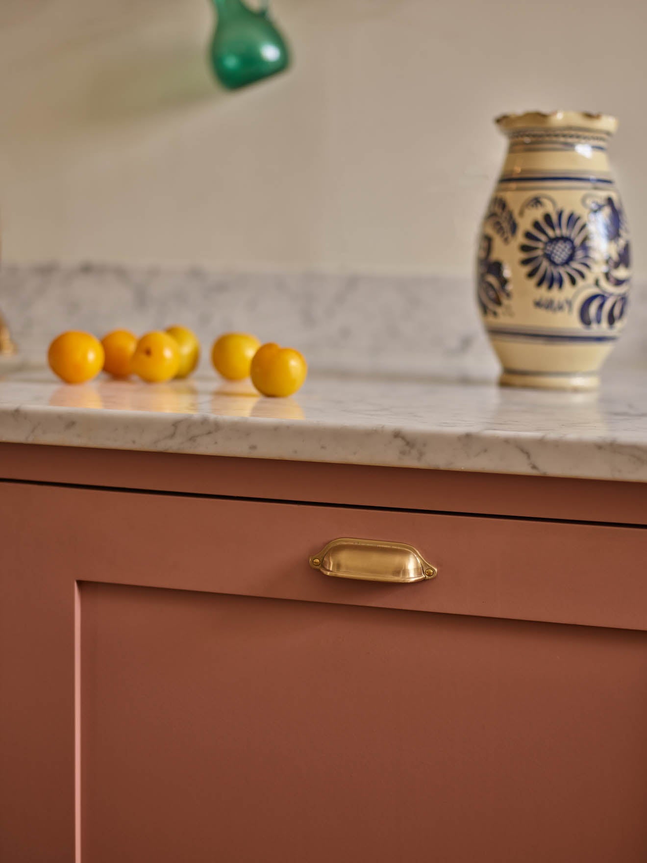 Grove Drawer Handle, Matt Brass