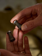 Grove Peg Knob, Aged Bronze