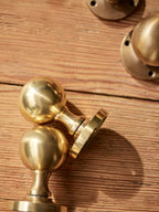 Grove Door Handles, Matt Brass
