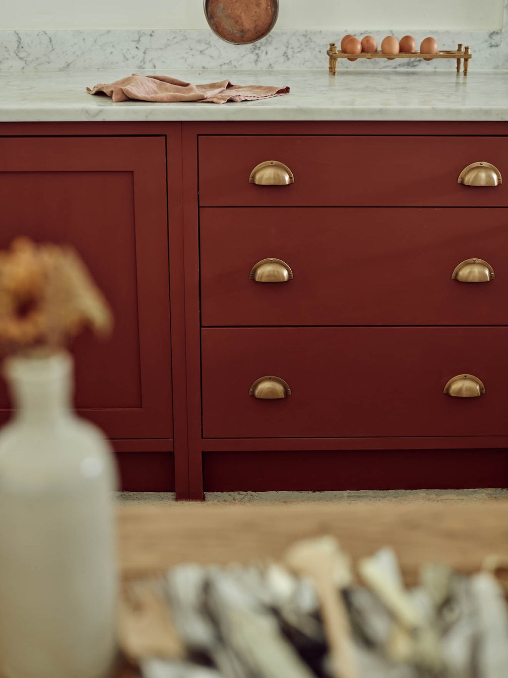 Grove Cup Handle, Antique Brass