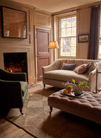 Elbert Sofa, Heritage Pink Stripe