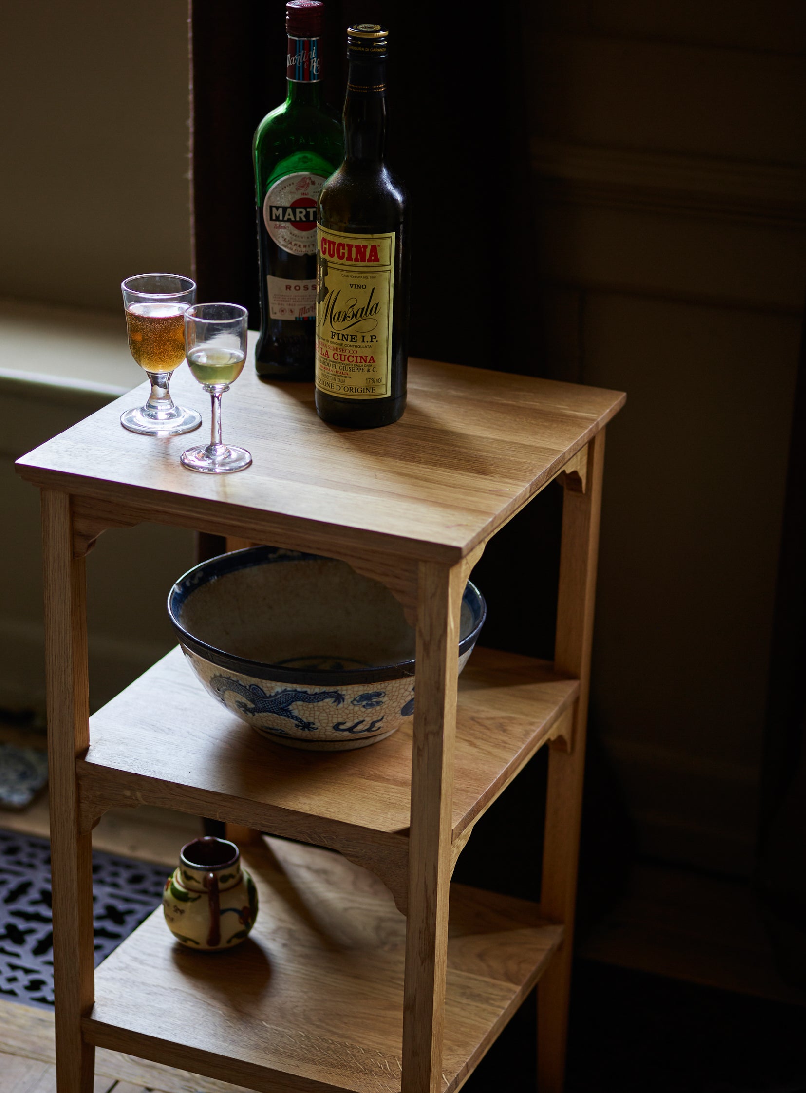 Harpley Oak Side Table