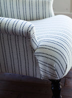 Prints & Weaves, Inky Windmill Stripe