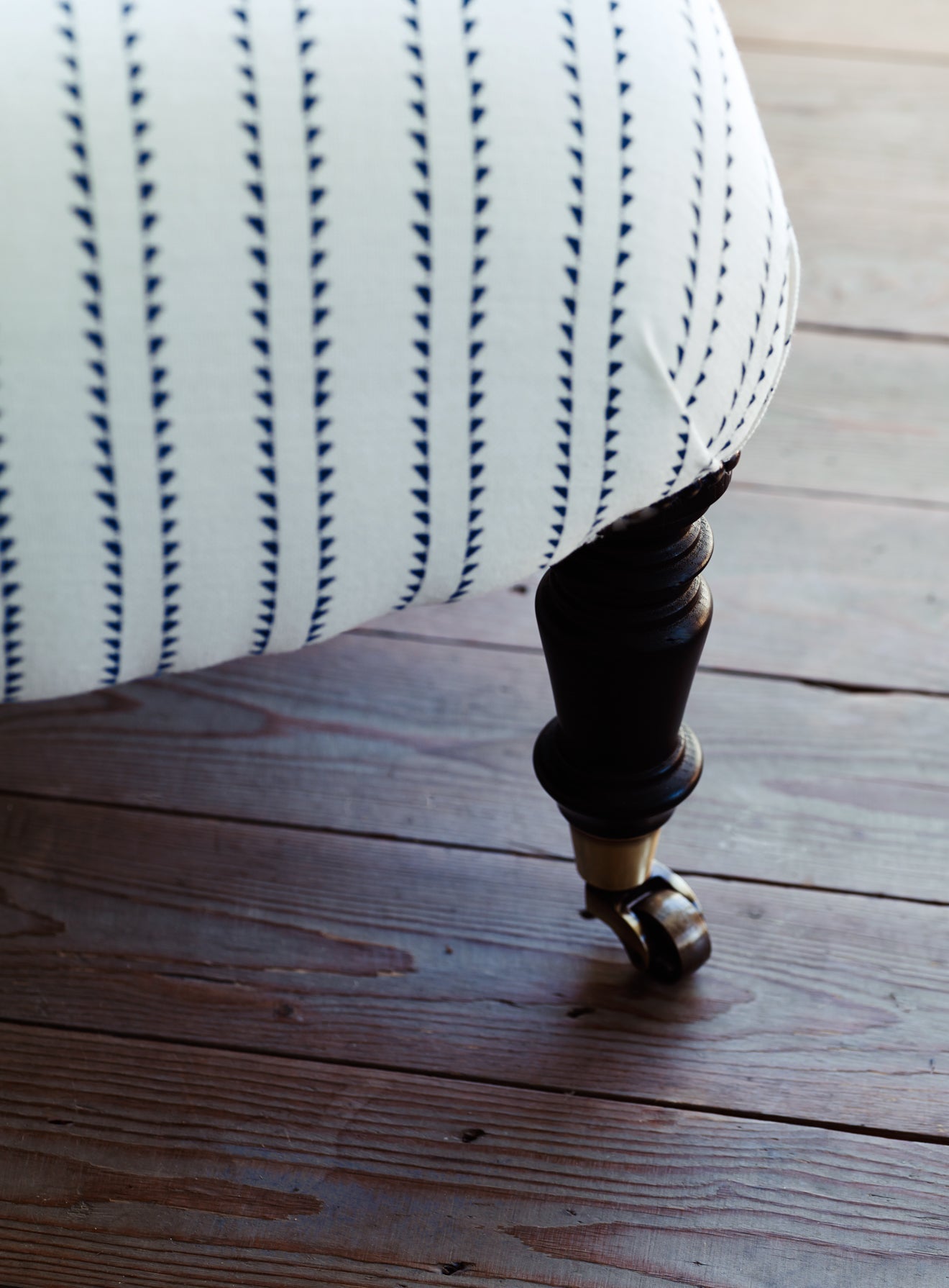 Prints & Weaves, Inky Windmill Stripe