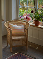 Sofia Striped Frill Cushion