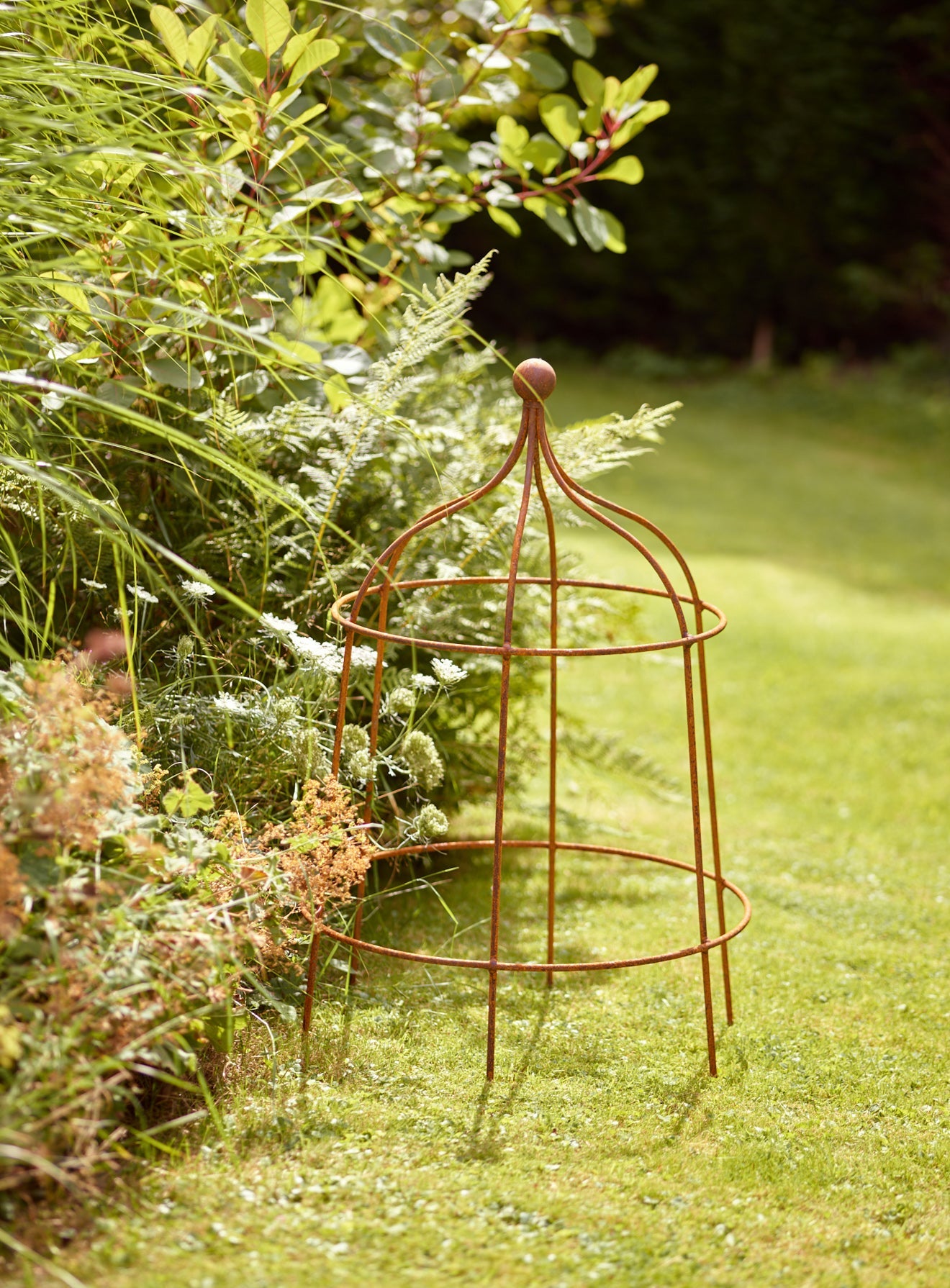 Rusted Garden Obelisk