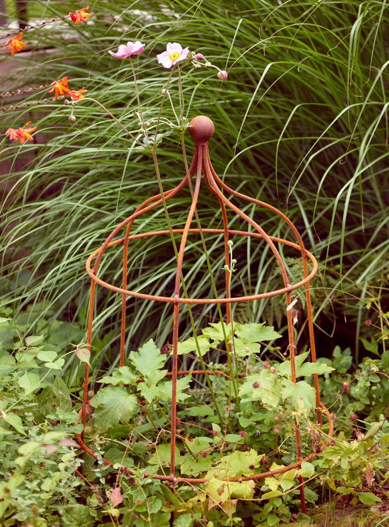 Rusted Garden Obelisk